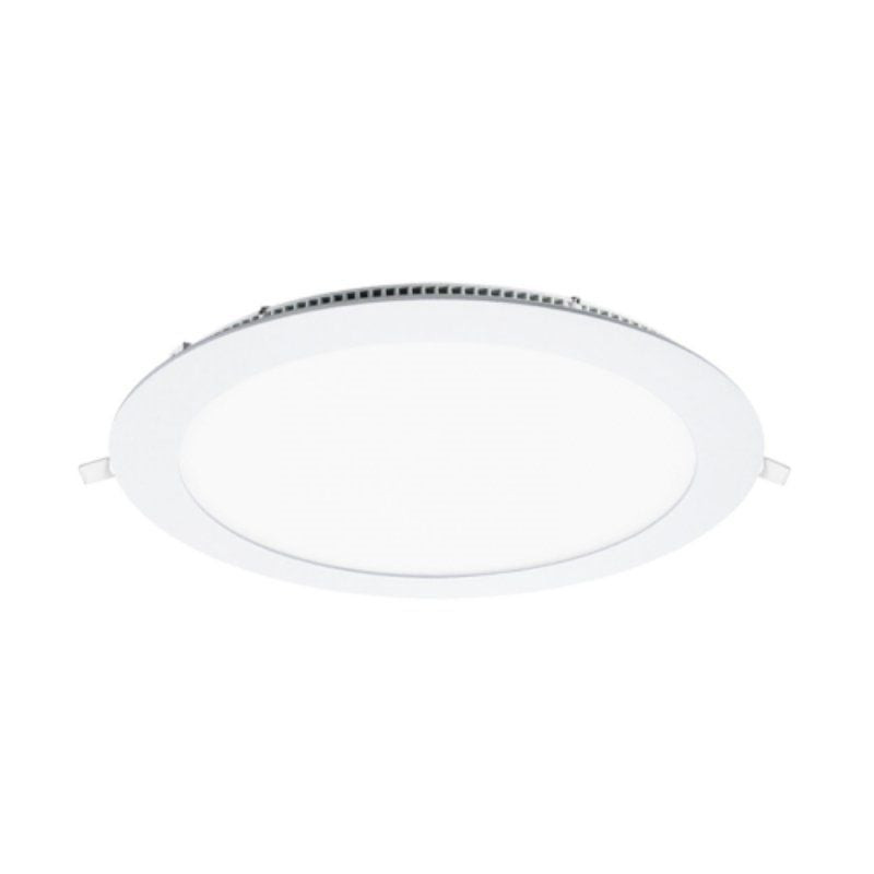 Downlight iglux ls-102118-cb v2/ circular/ ø225 x 19mm/ potencia 18w/ 1540 lúmenes/ 3000ºk/ blanco